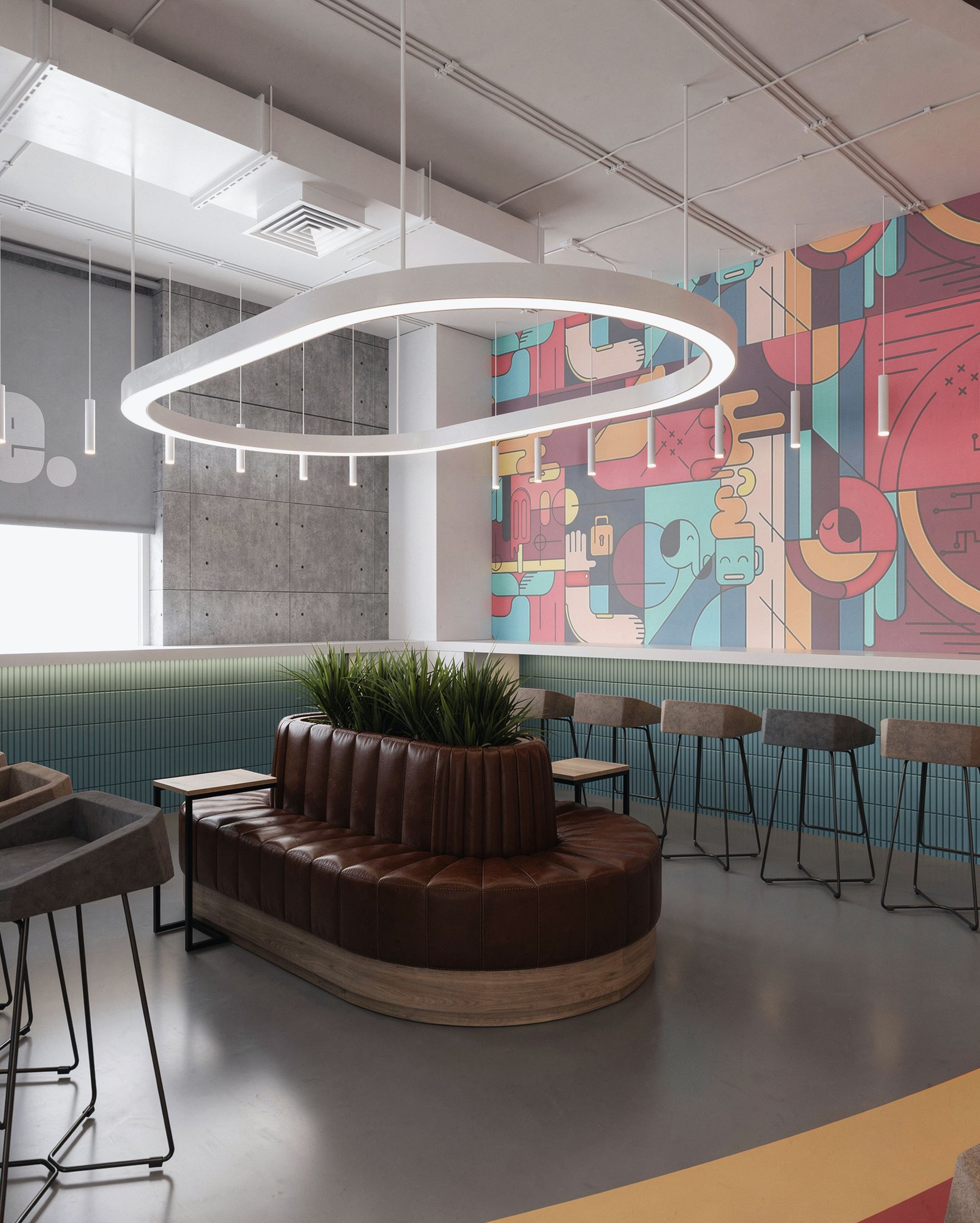 Break Area — Agora Mall — Xforms Studio
