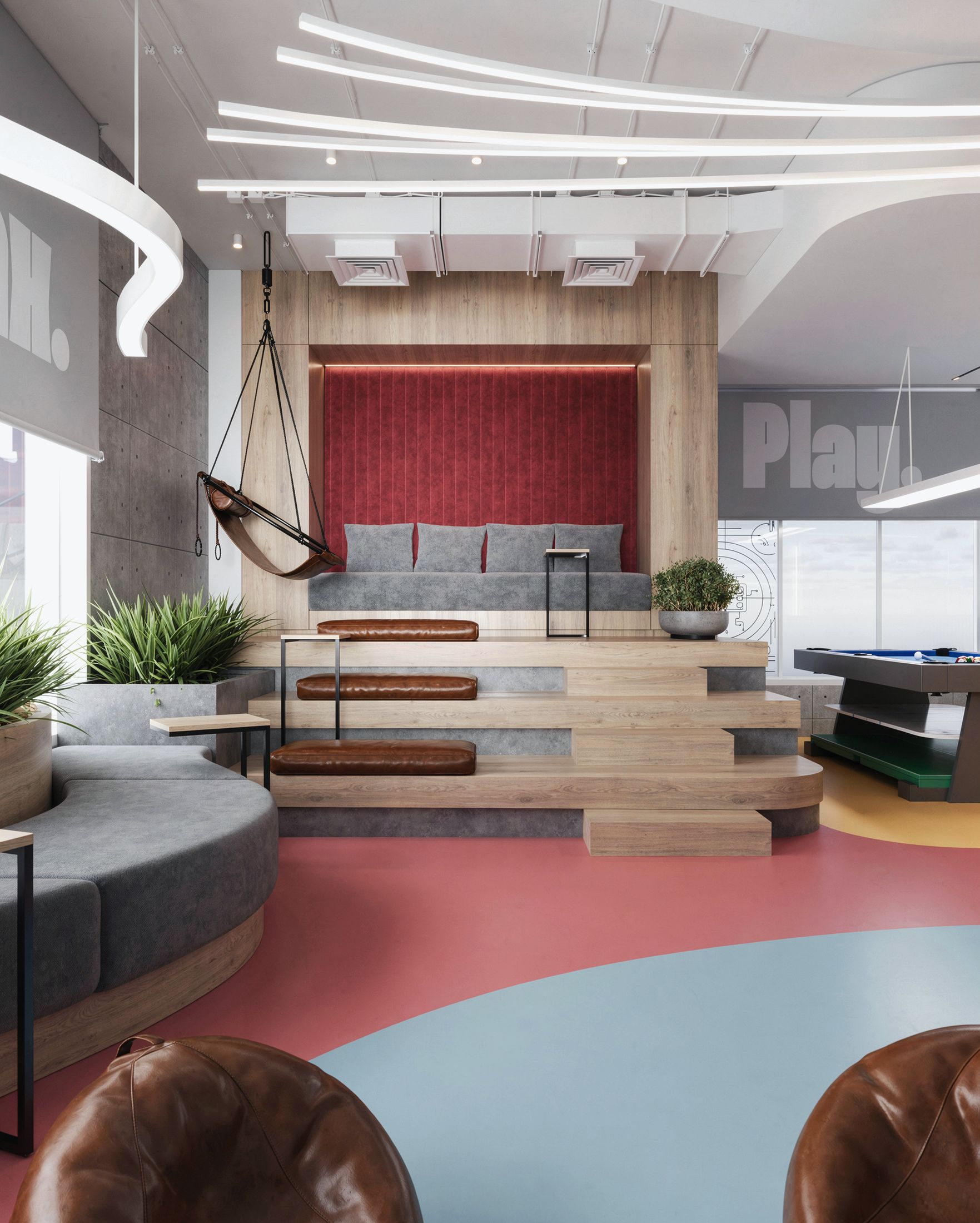 Break Area — Agora Mall — Xforms Studio
