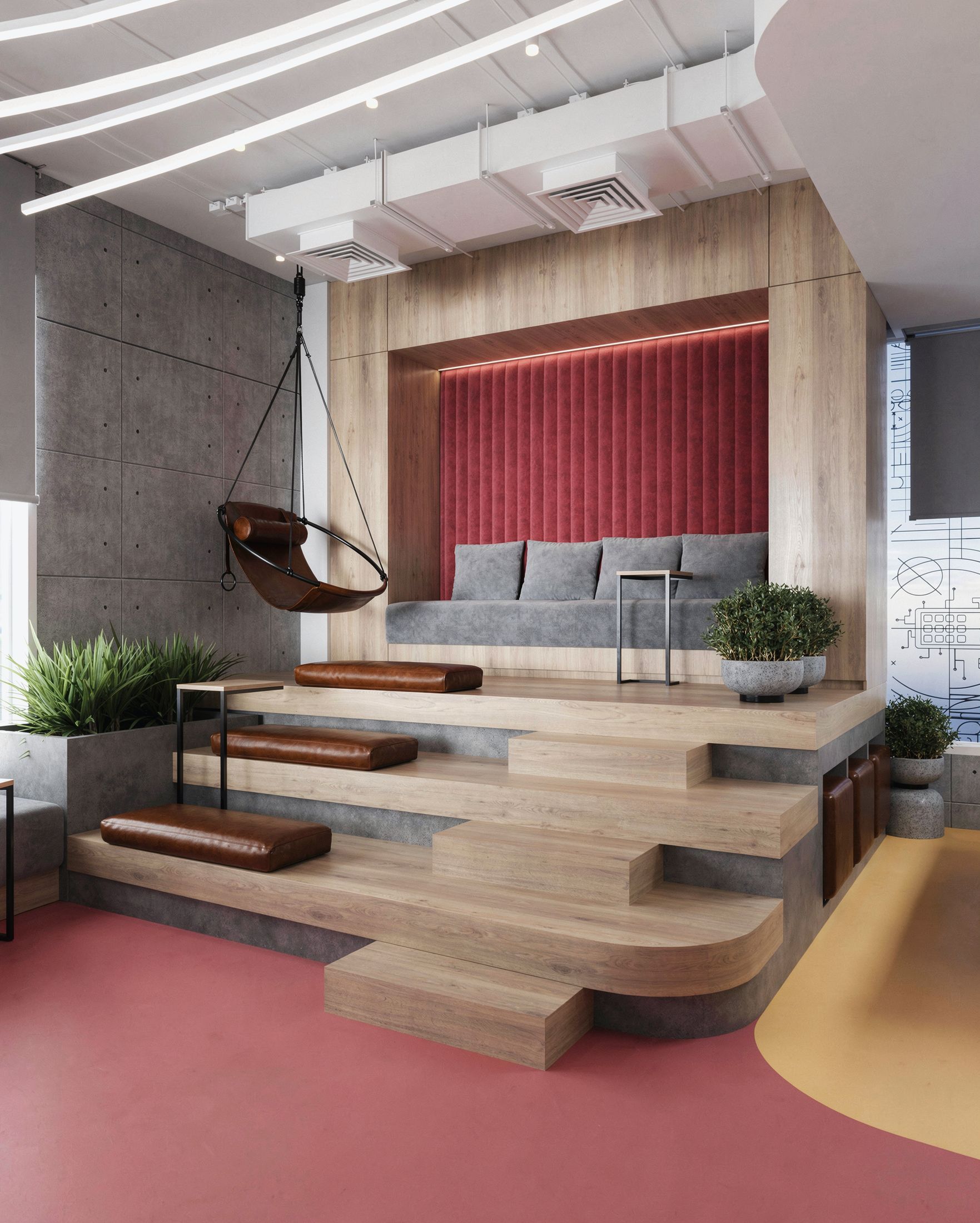 Break Area — Agora Mall — Xforms Studio