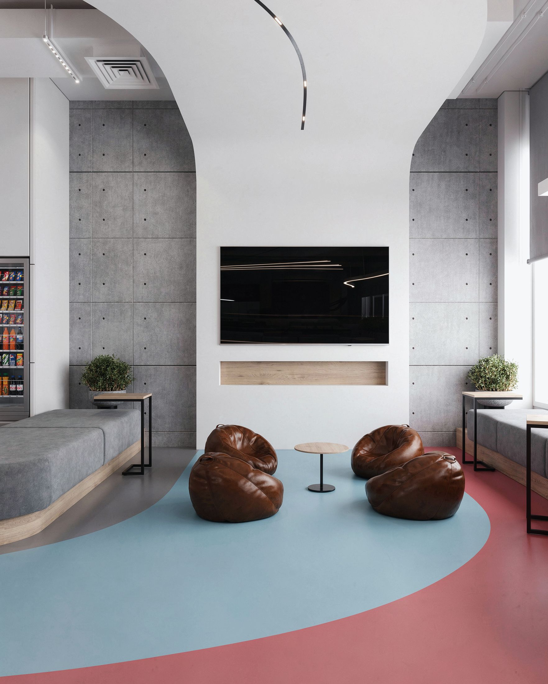 Break Area — Agora Mall — Xforms Studio