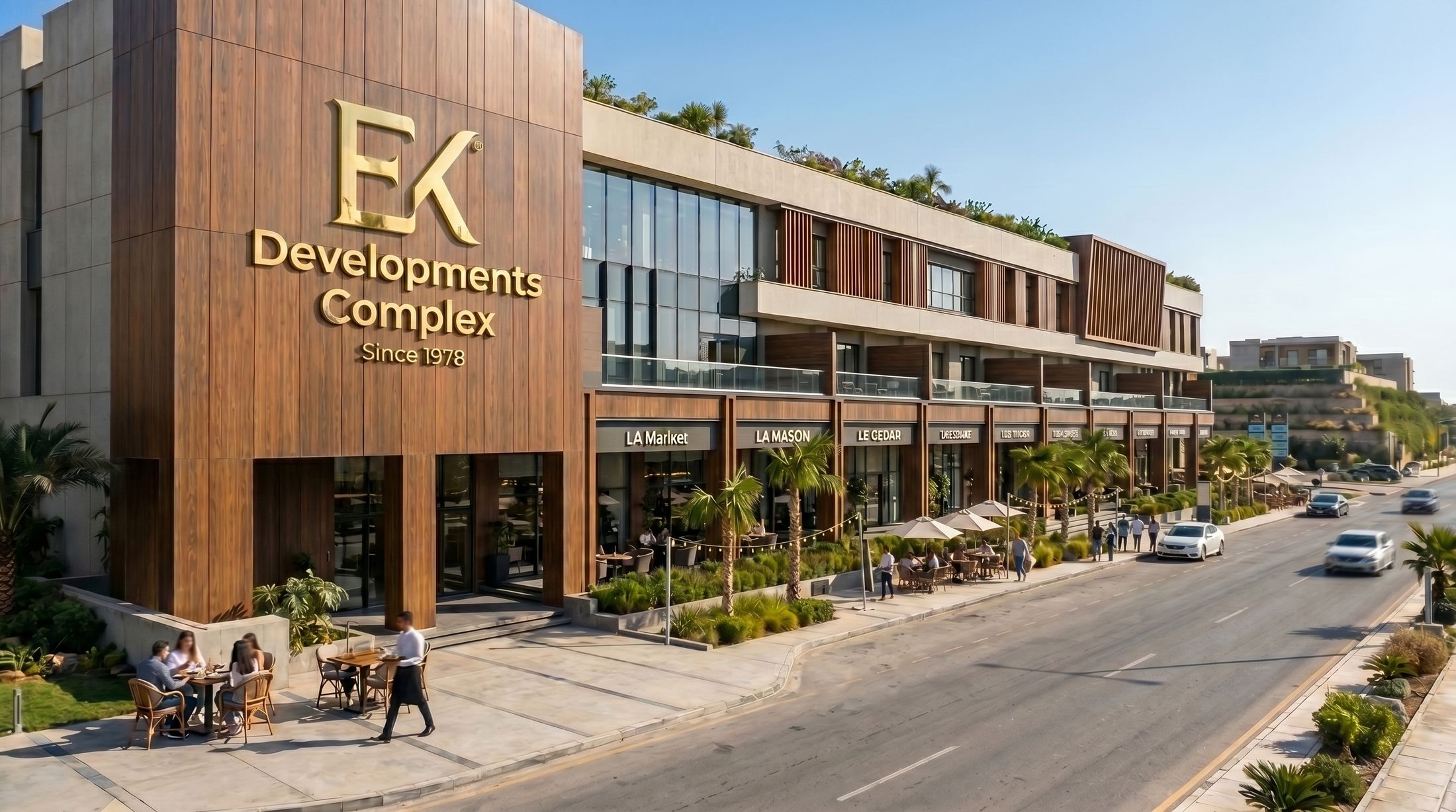 Ek Complex Building — New Cairo — Xforms Studio