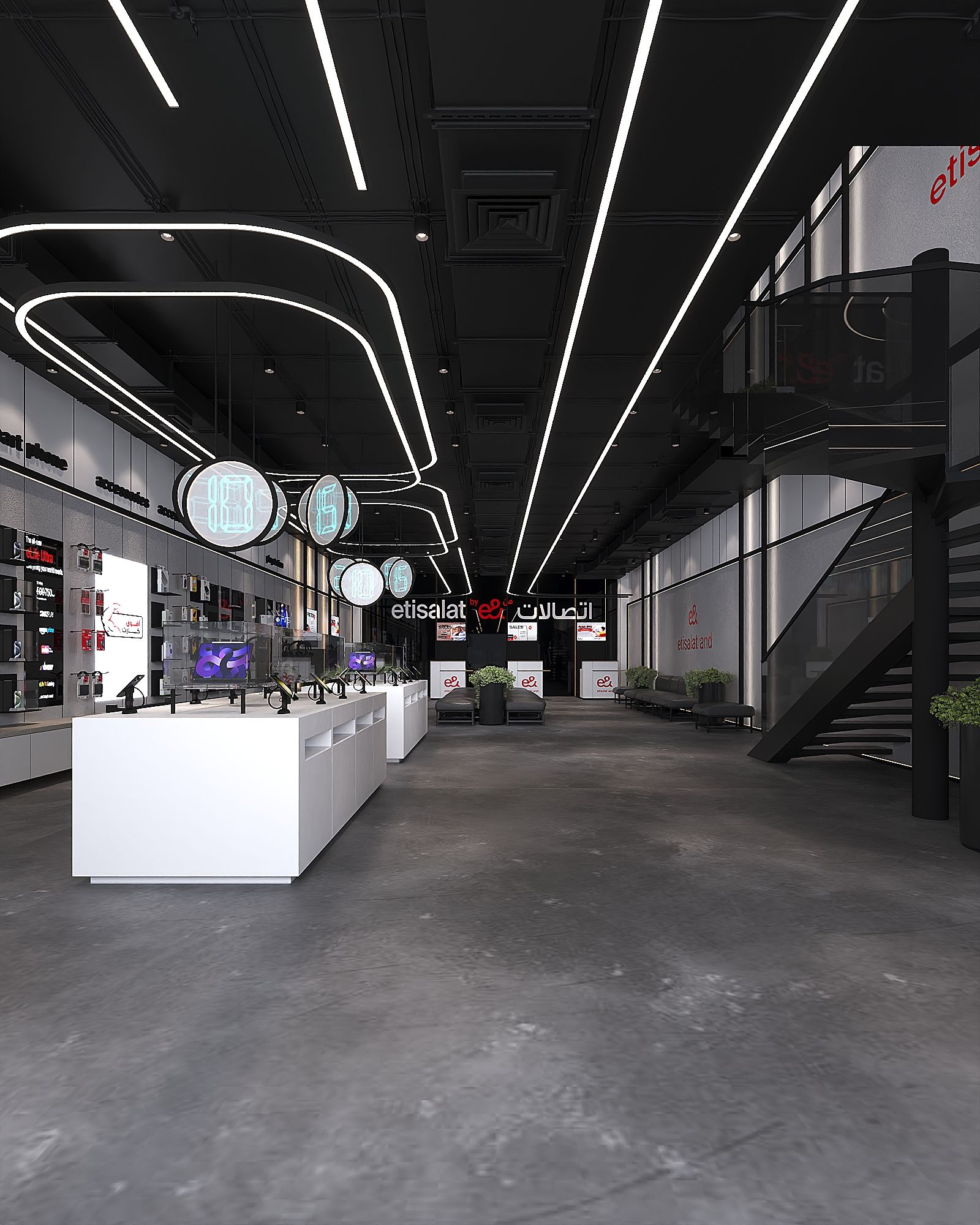 Etisalat Masr — New Concept- Downtowen Mall — Xforms Studio