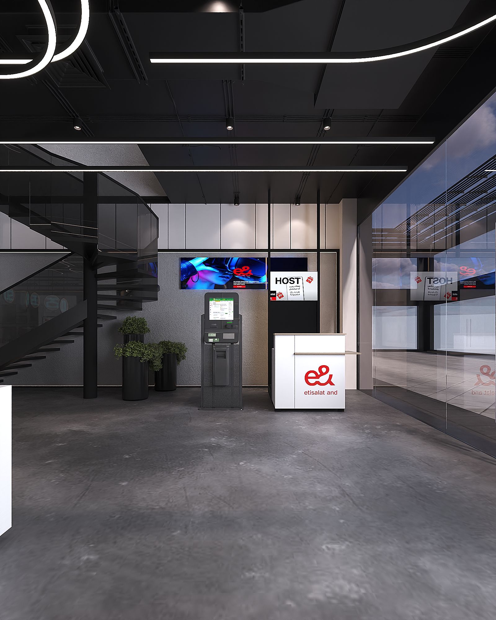 Etisalat Masr — New Concept- Downtowen Mall — Xforms Studio