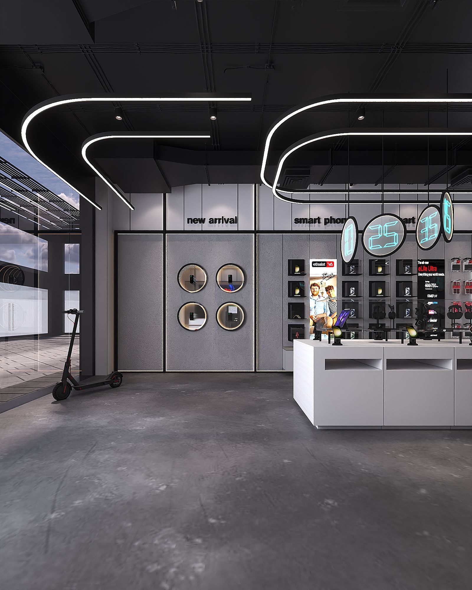 Etisalat Masr — New Concept- Downtowen Mall — Xforms Studio