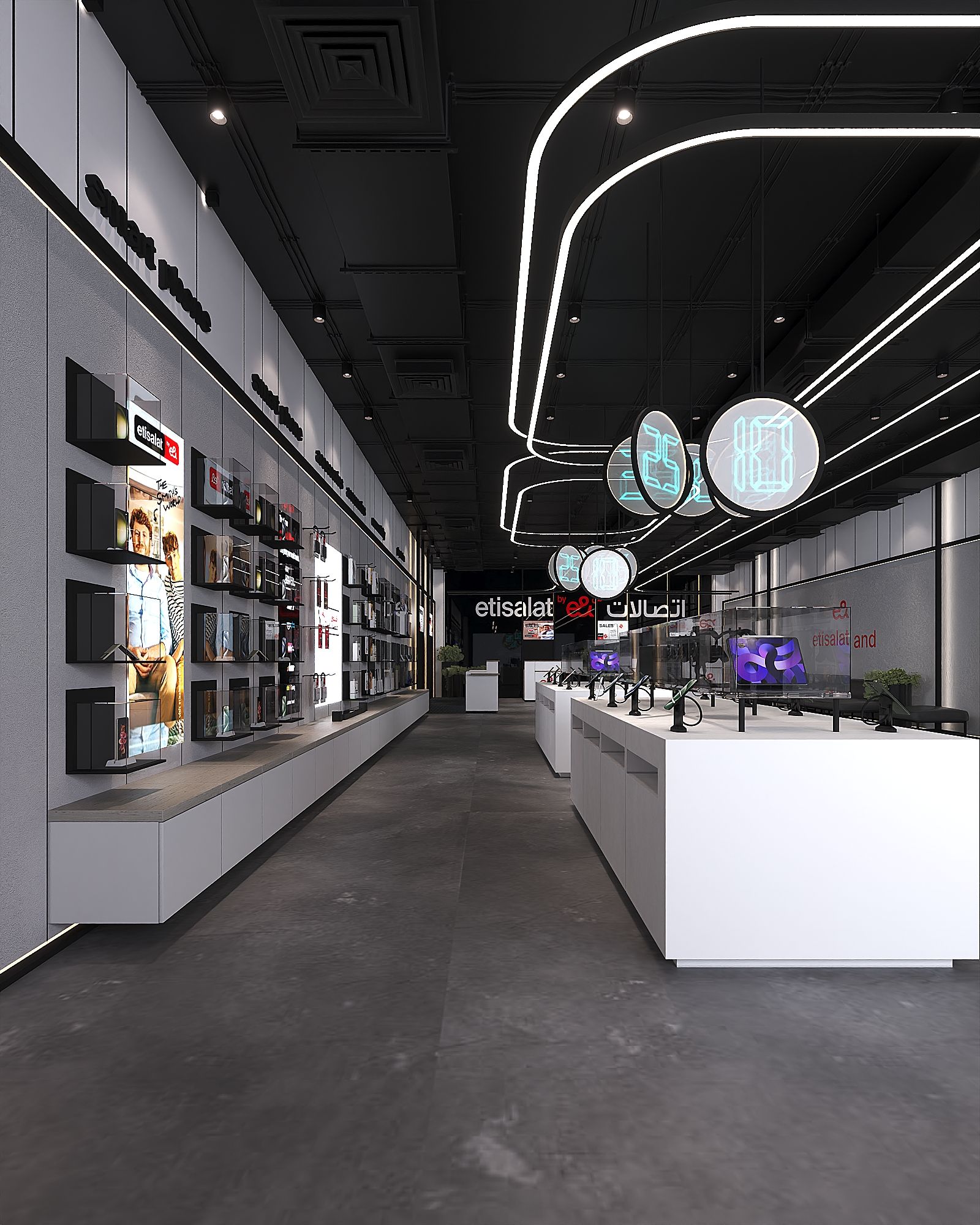 Etisalat Masr — New Concept- Downtowen Mall — Xforms Studio