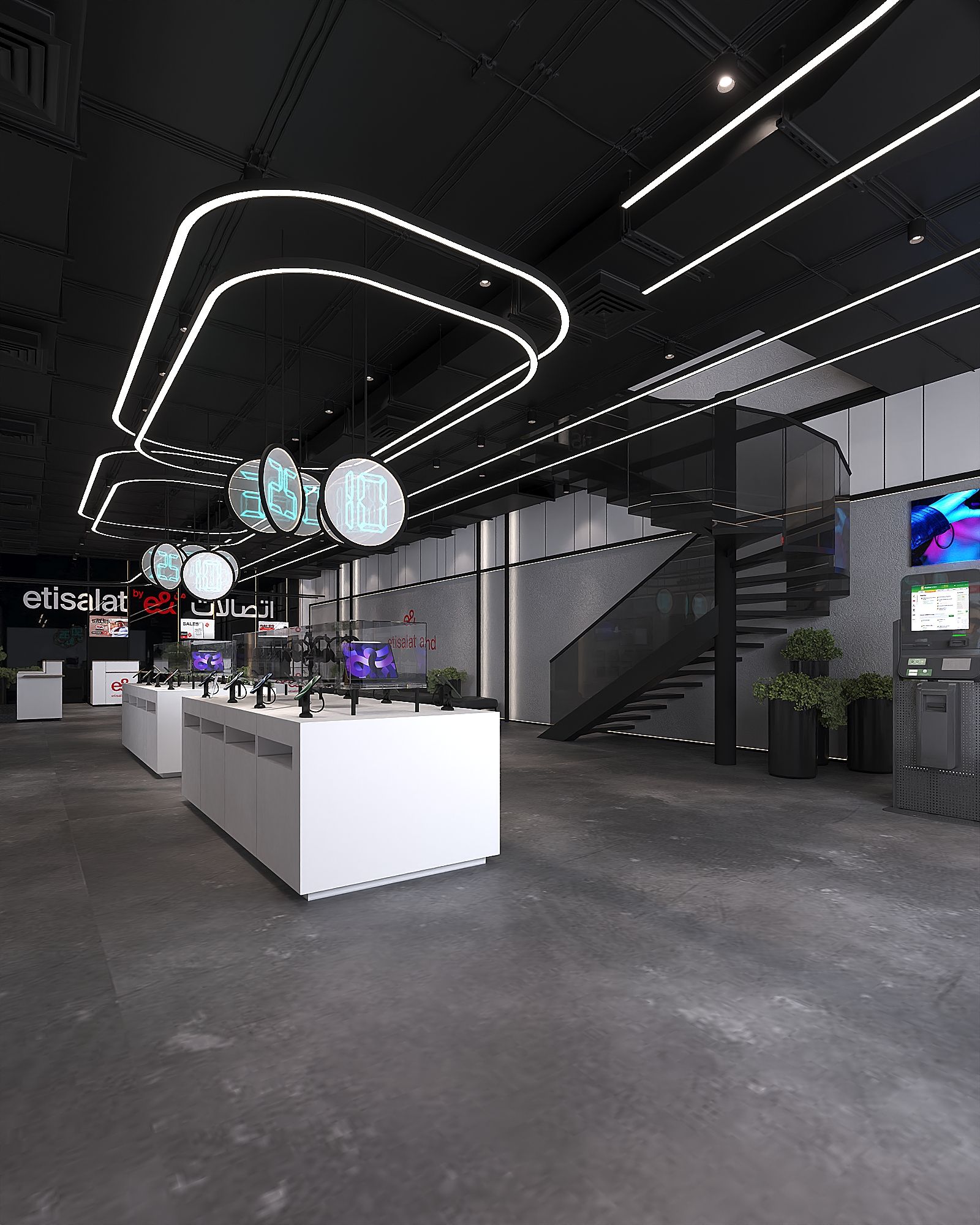 Etisalat Masr — New Concept- Downtowen Mall — Xforms Studio