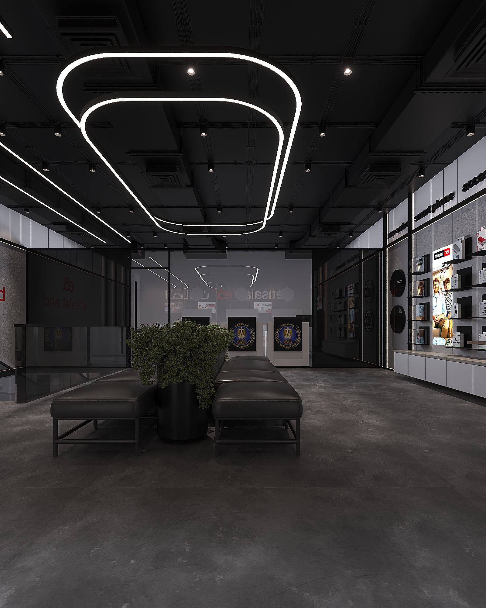 Etisalat Masr — New Concept- Downtowen Mall — Xforms Studio