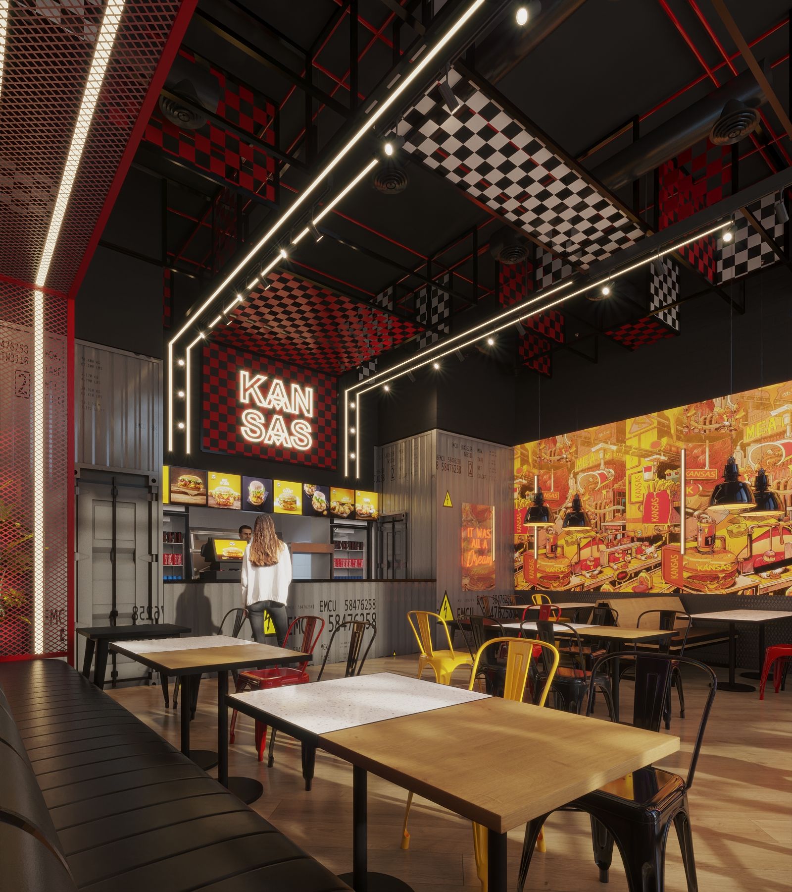 Kansas — Air Mall, Madinaty, Cairo — Xforms Studio