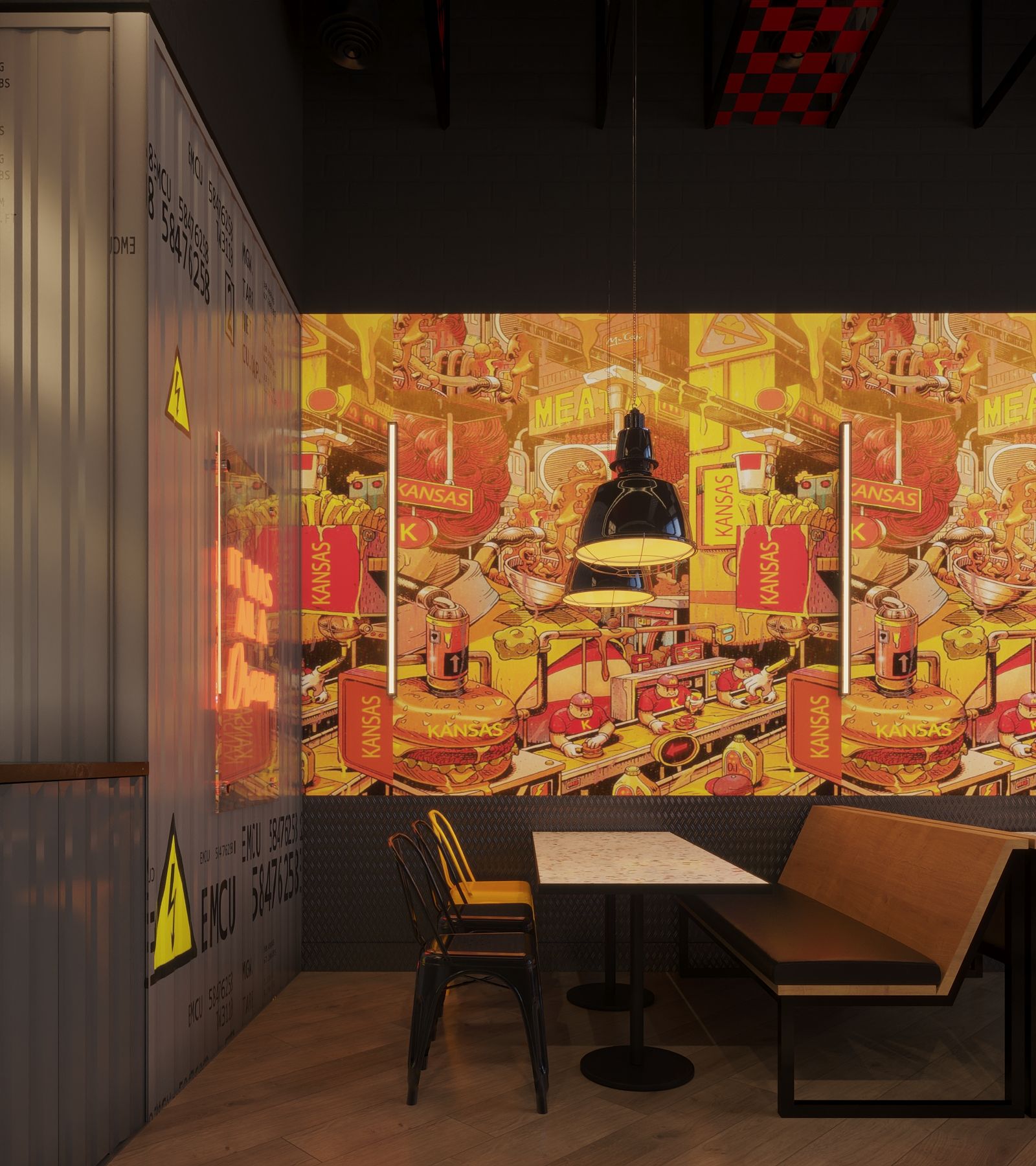 Kansas — Air Mall, Madinaty, Cairo — Xforms Studio