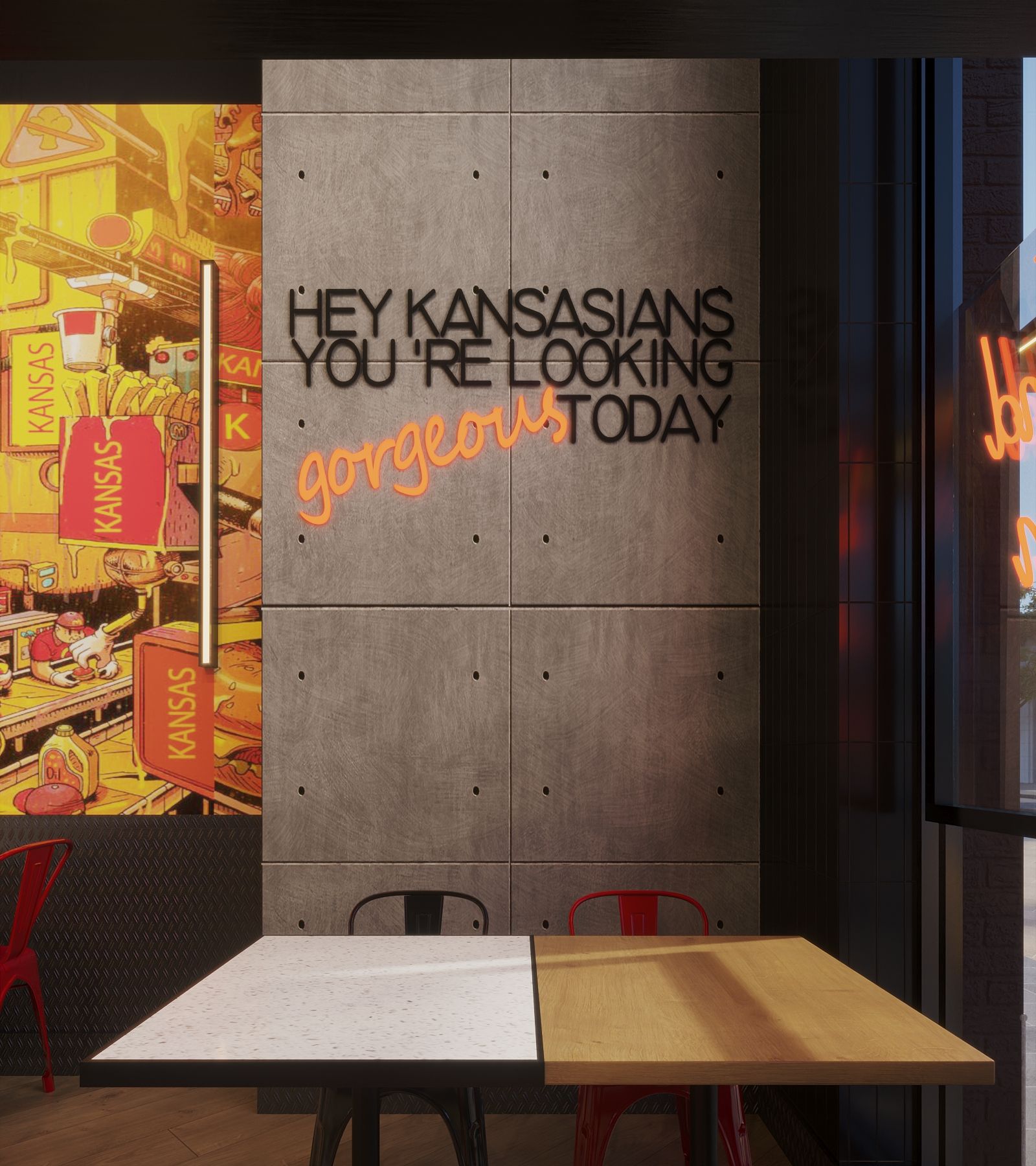 Kansas — Air Mall, Madinaty, Cairo — Xforms Studio