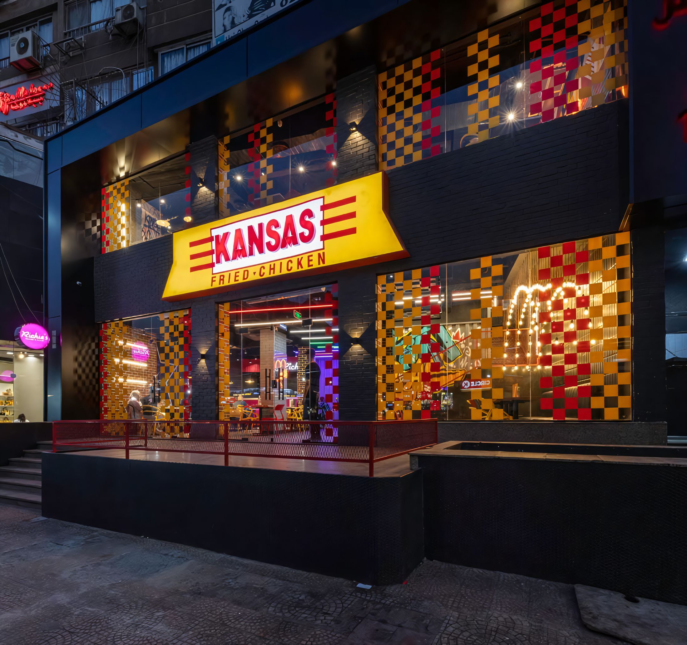Kansas Fried Chicken — Abbas El Akkad, Nasr City, Cairo — Xforms Studio