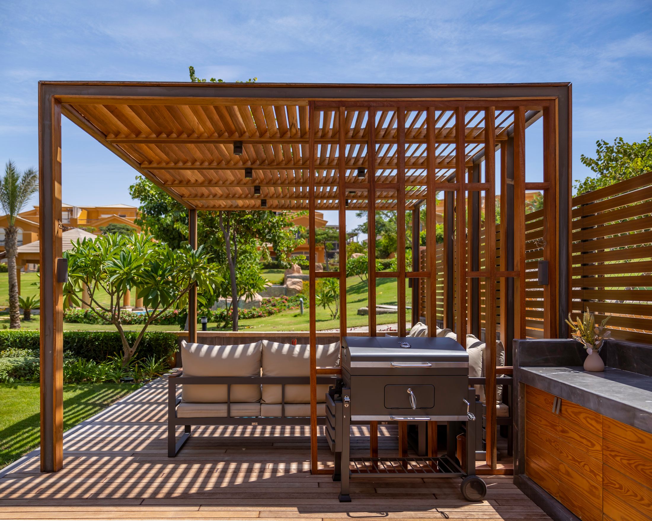 Loggia — Dyar Compound, Fifth Settlement, New Cairo — Xforms Studio