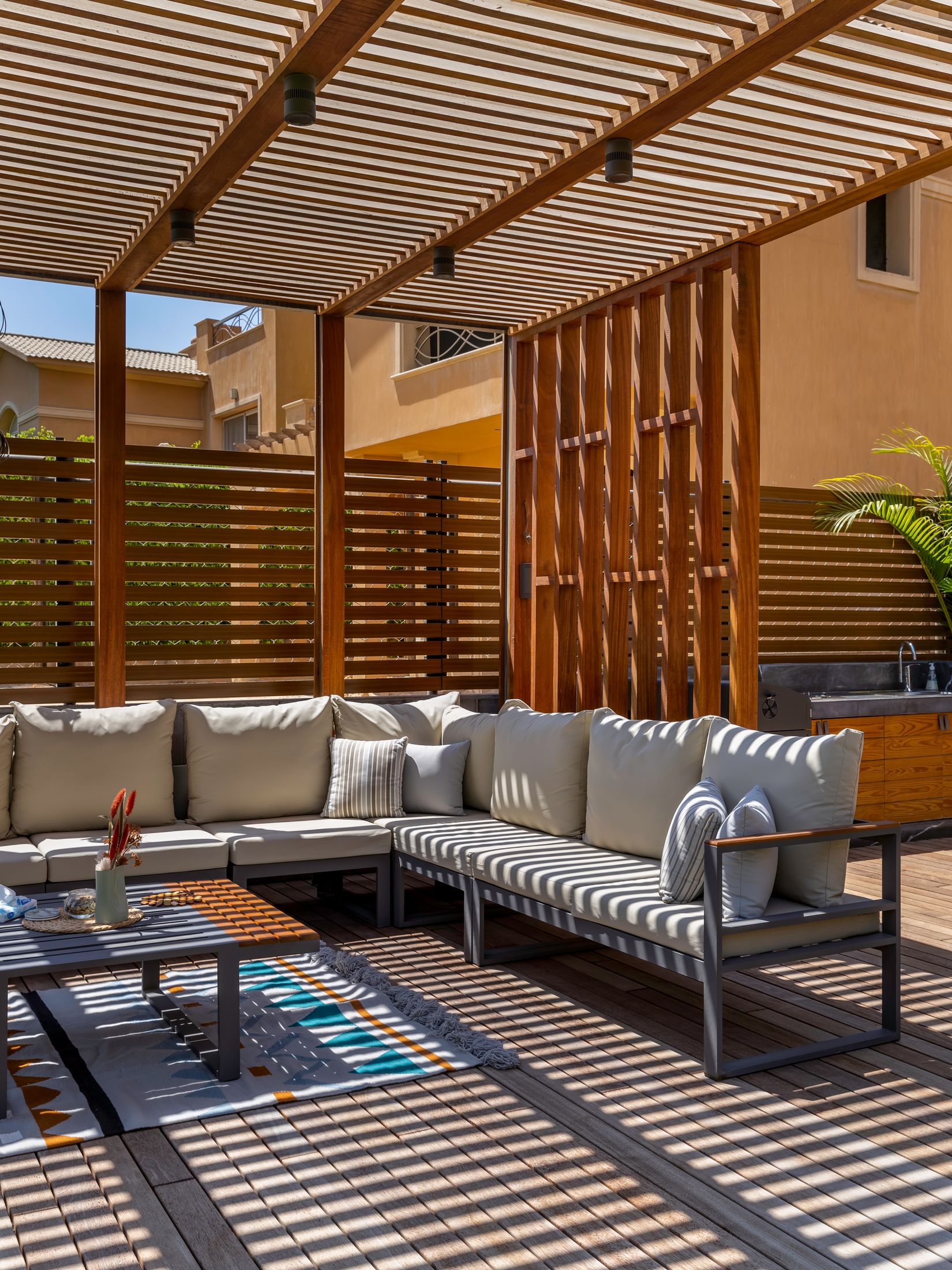 Loggia — Dyar Compound, Fifth Settlement, New Cairo — Xforms Studio