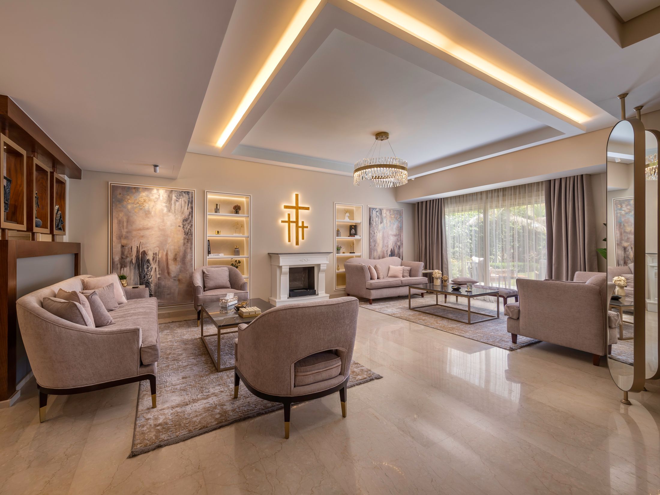 Loggia — Dyar Compound, Fifth Settlement, New Cairo — Xforms Studio