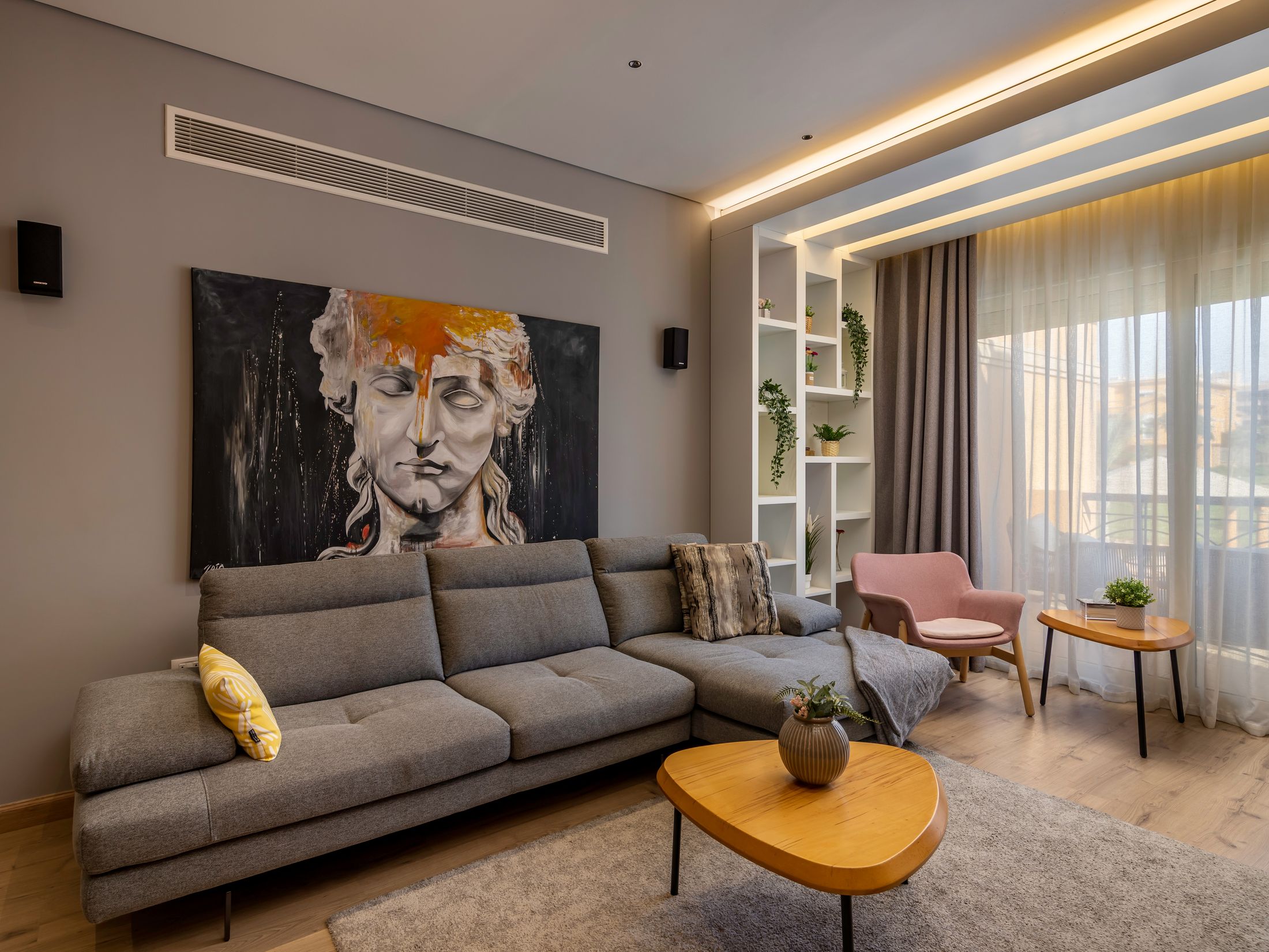 Loggia — Dyar Compound, Fifth Settlement, New Cairo — Xforms Studio