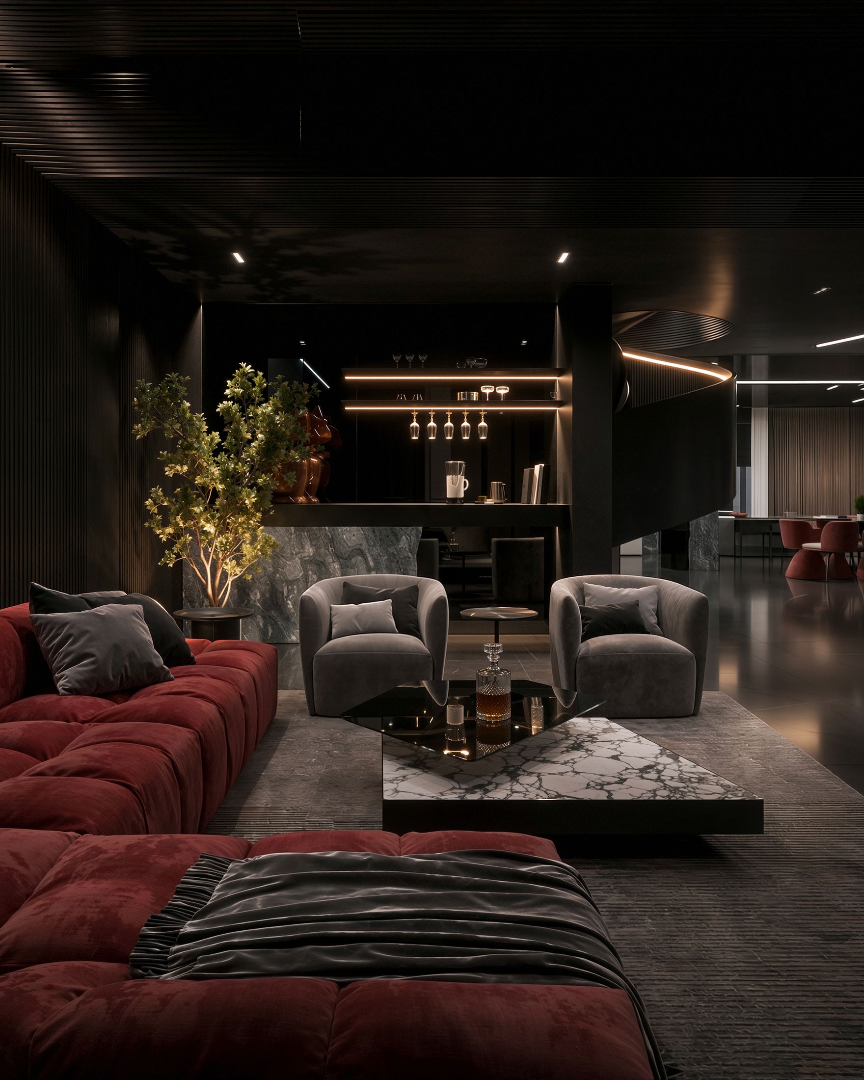 Nocturne — West Golf, Katameya, Cairo — Xforms Studio