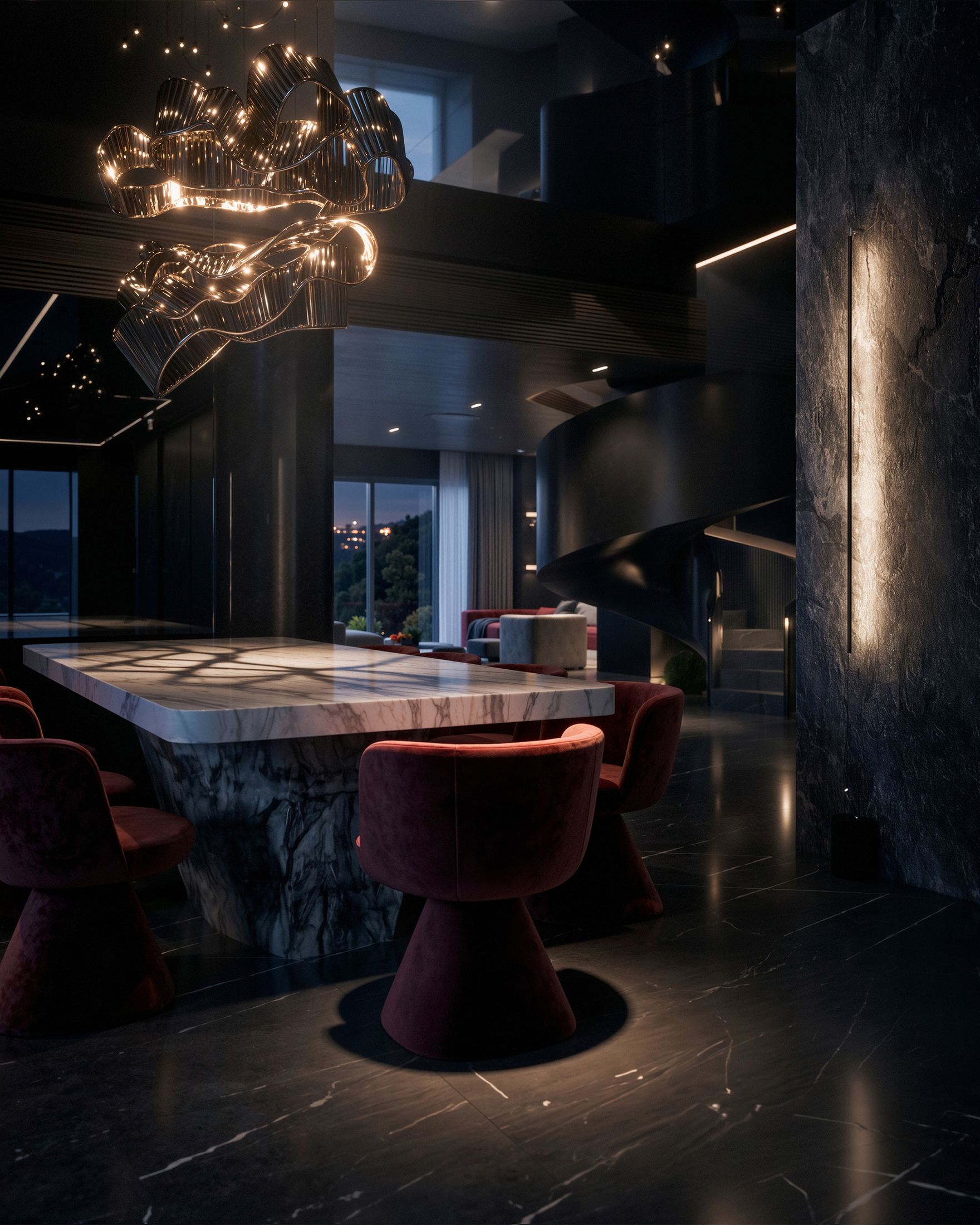 Nocturne — West Golf, Katameya, Cairo — Xforms Studio