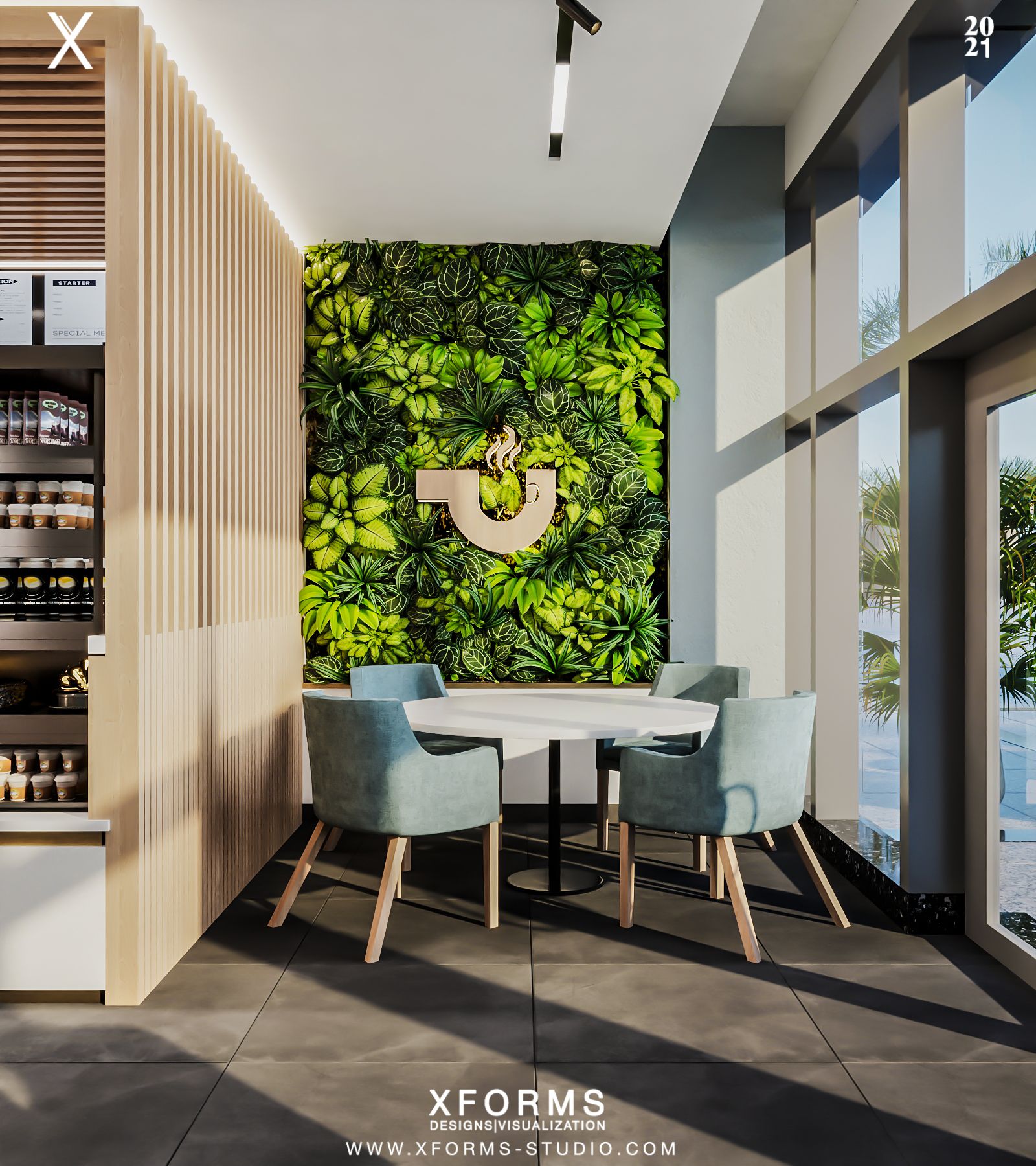 Prime Cafe — Shiek Zayed — Xforms Studio