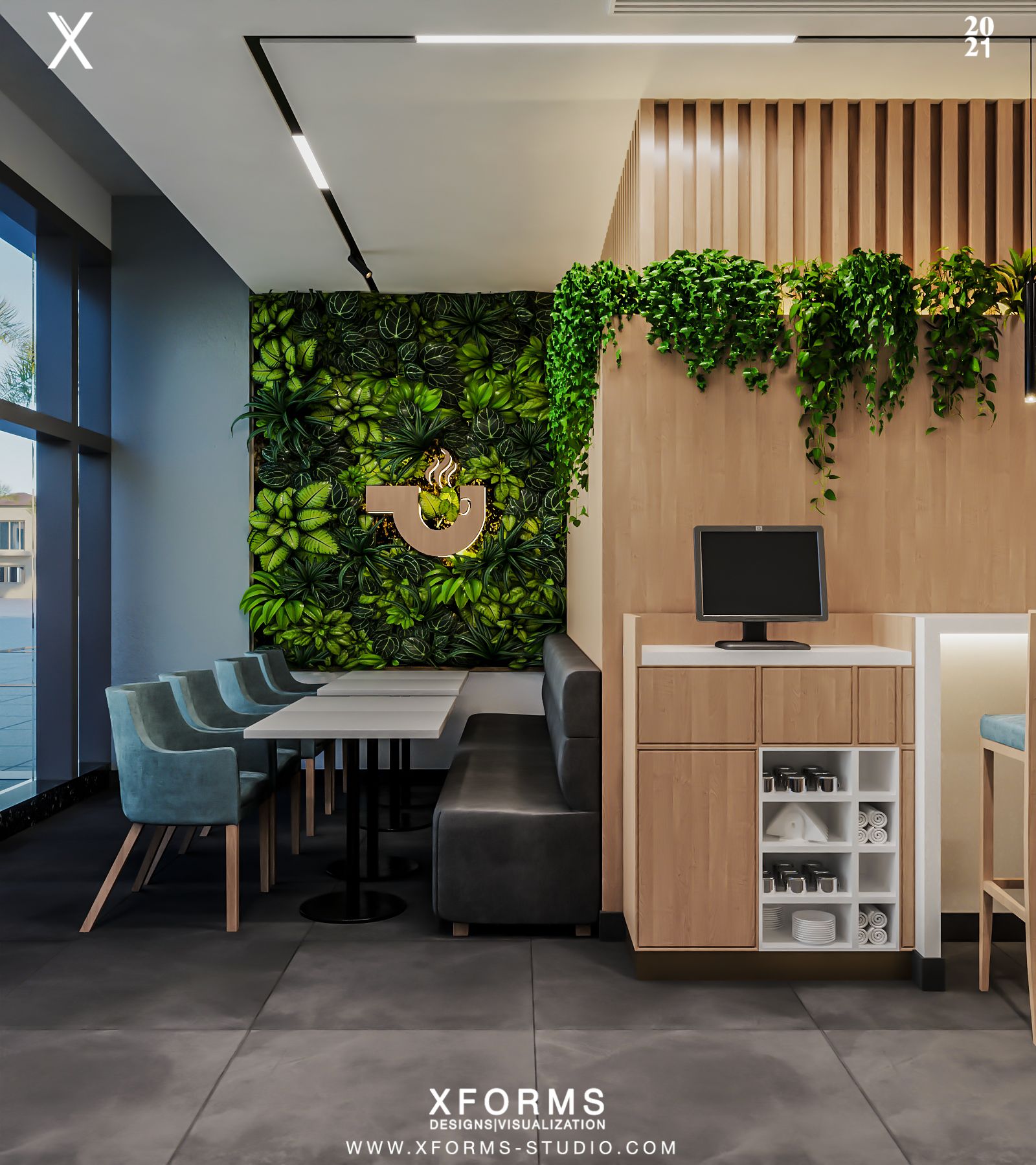 Prime Cafe — Shiek Zayed — Xforms Studio