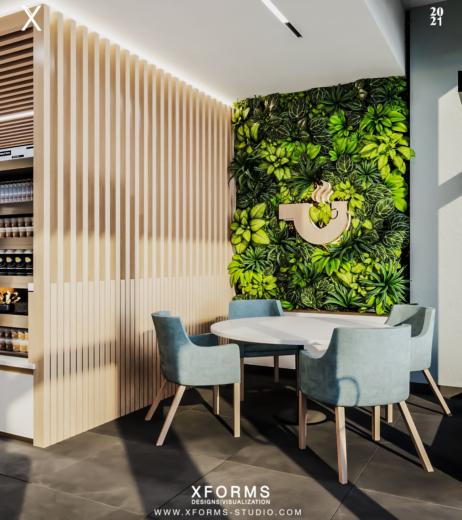 Prime Cafe — Shiek Zayed — Xforms Studio