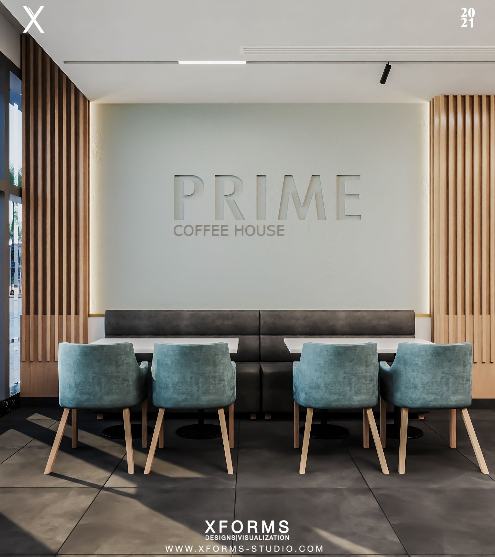 Prime Cafe — Shiek Zayed — Xforms Studio
