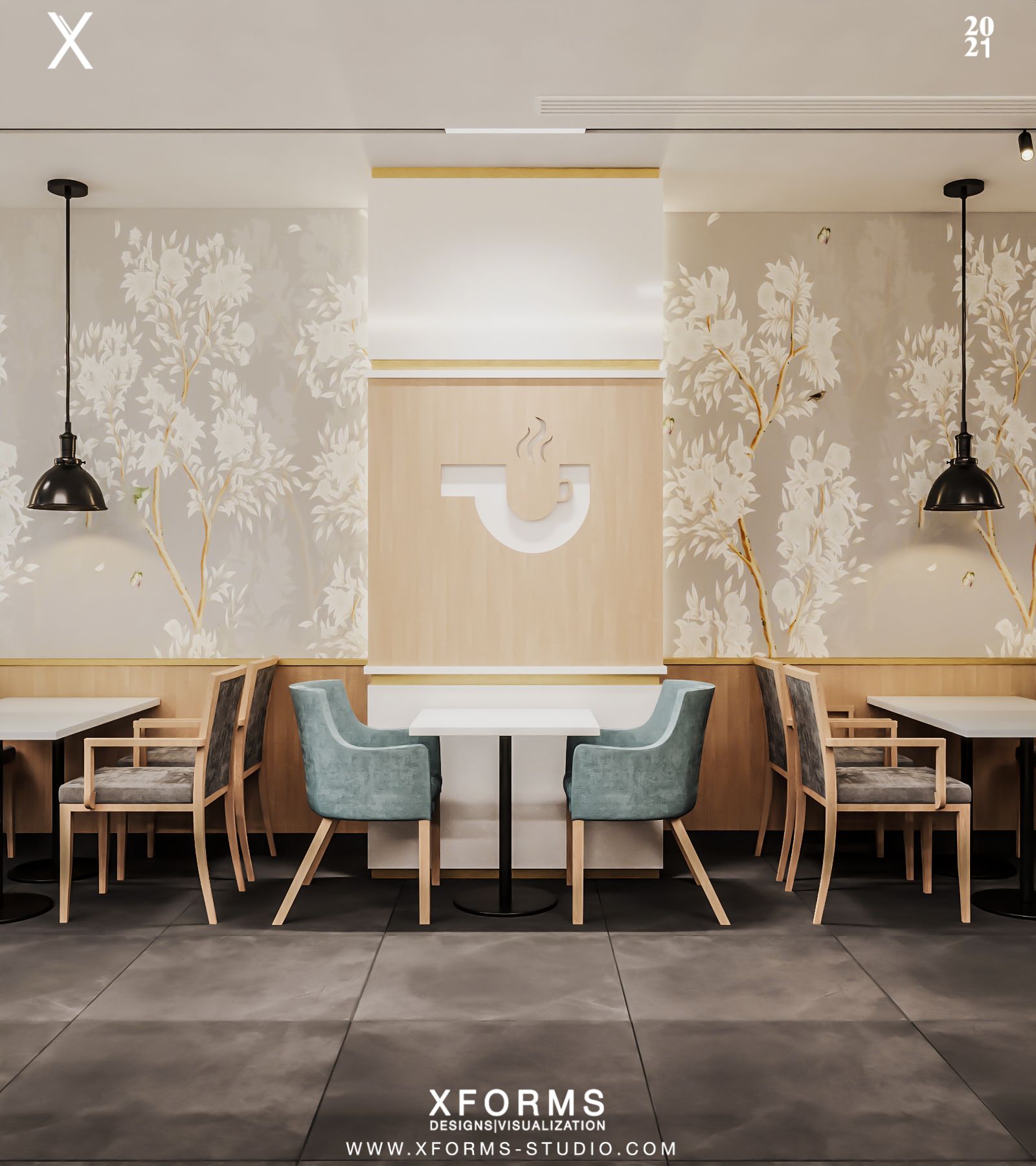 Prime Cafe — Shiek Zayed — Xforms Studio