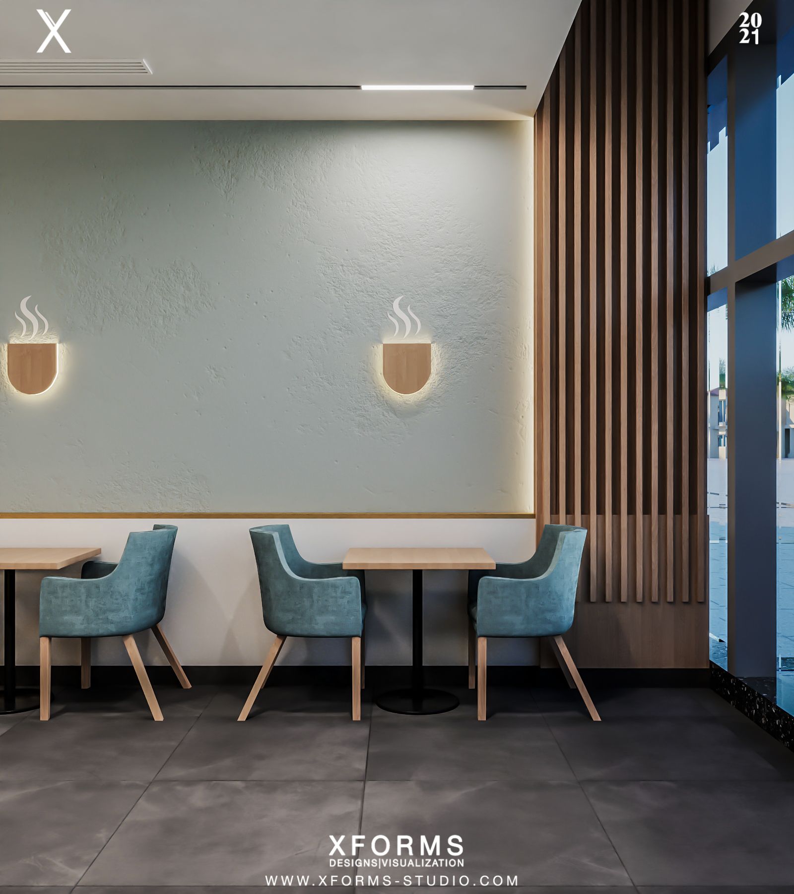 Prime Cafe — Shiek Zayed — Xforms Studio