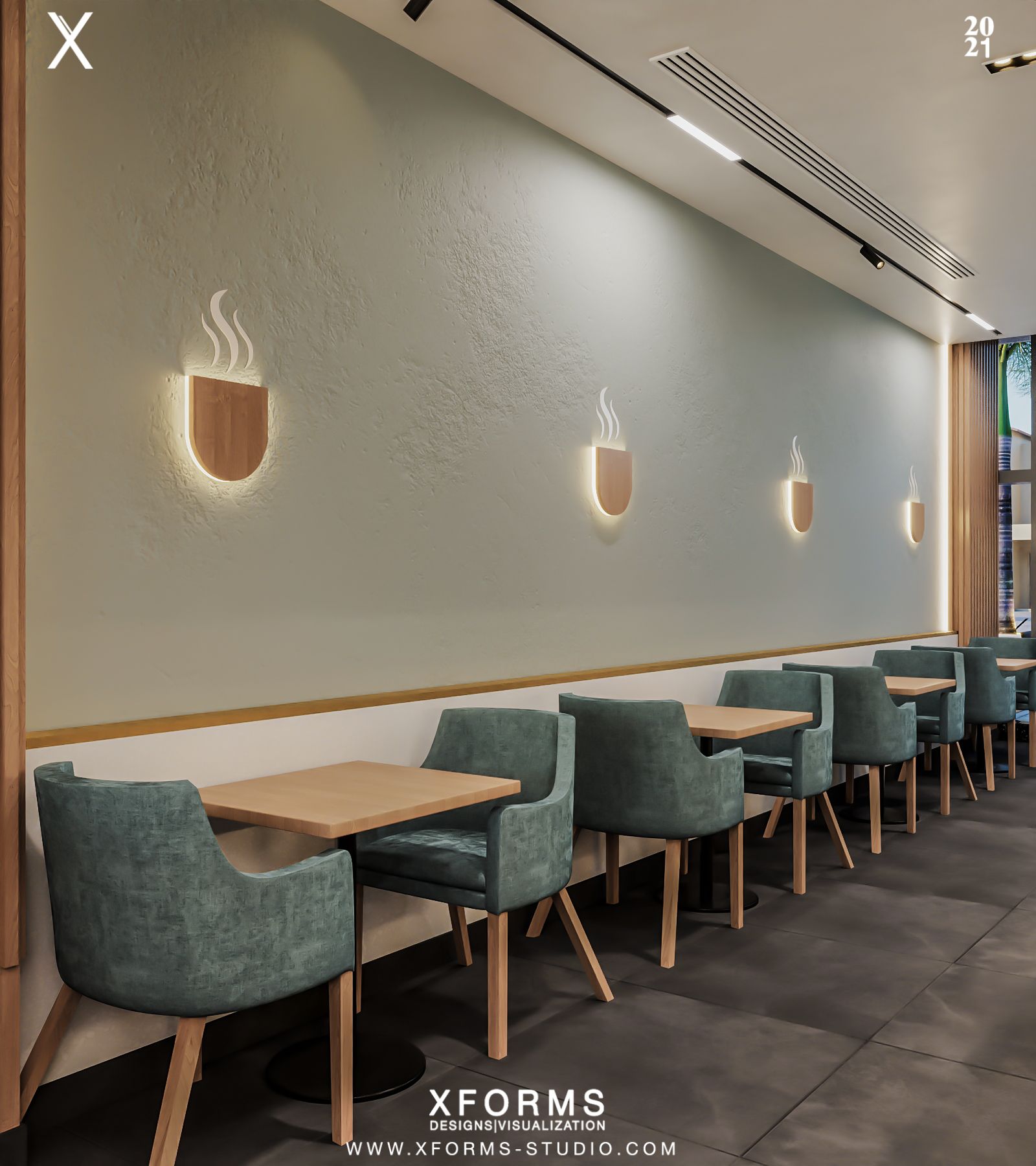 Prime Cafe — Shiek Zayed — Xforms Studio