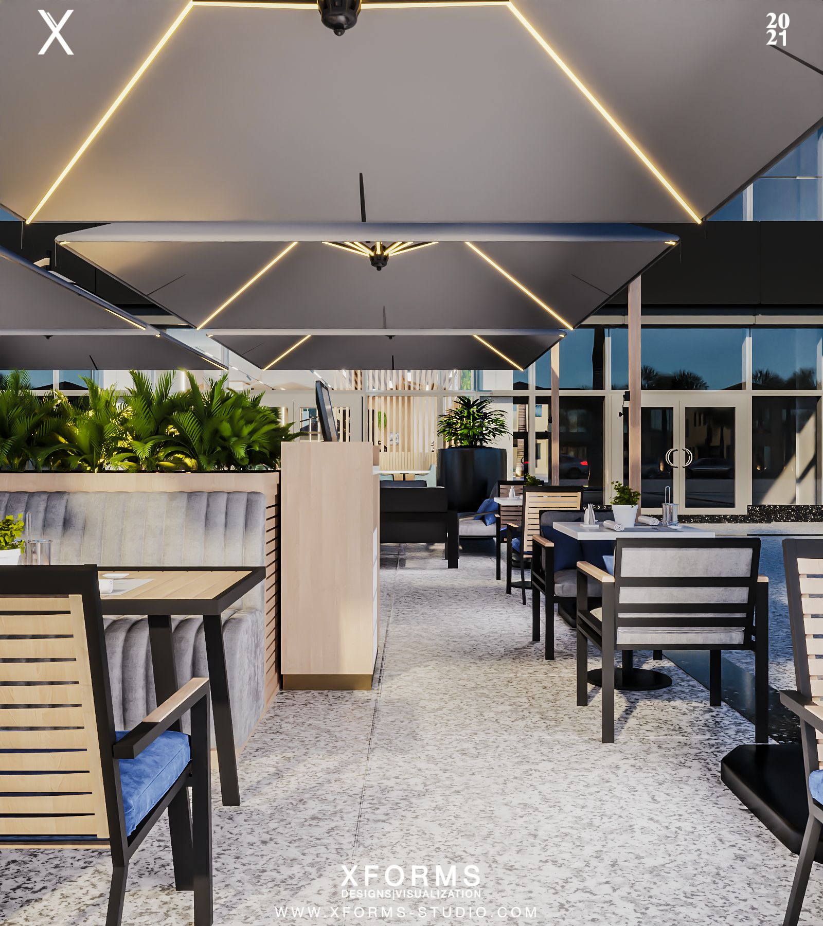 Prime Cafe — Shiek Zayed — Xforms Studio