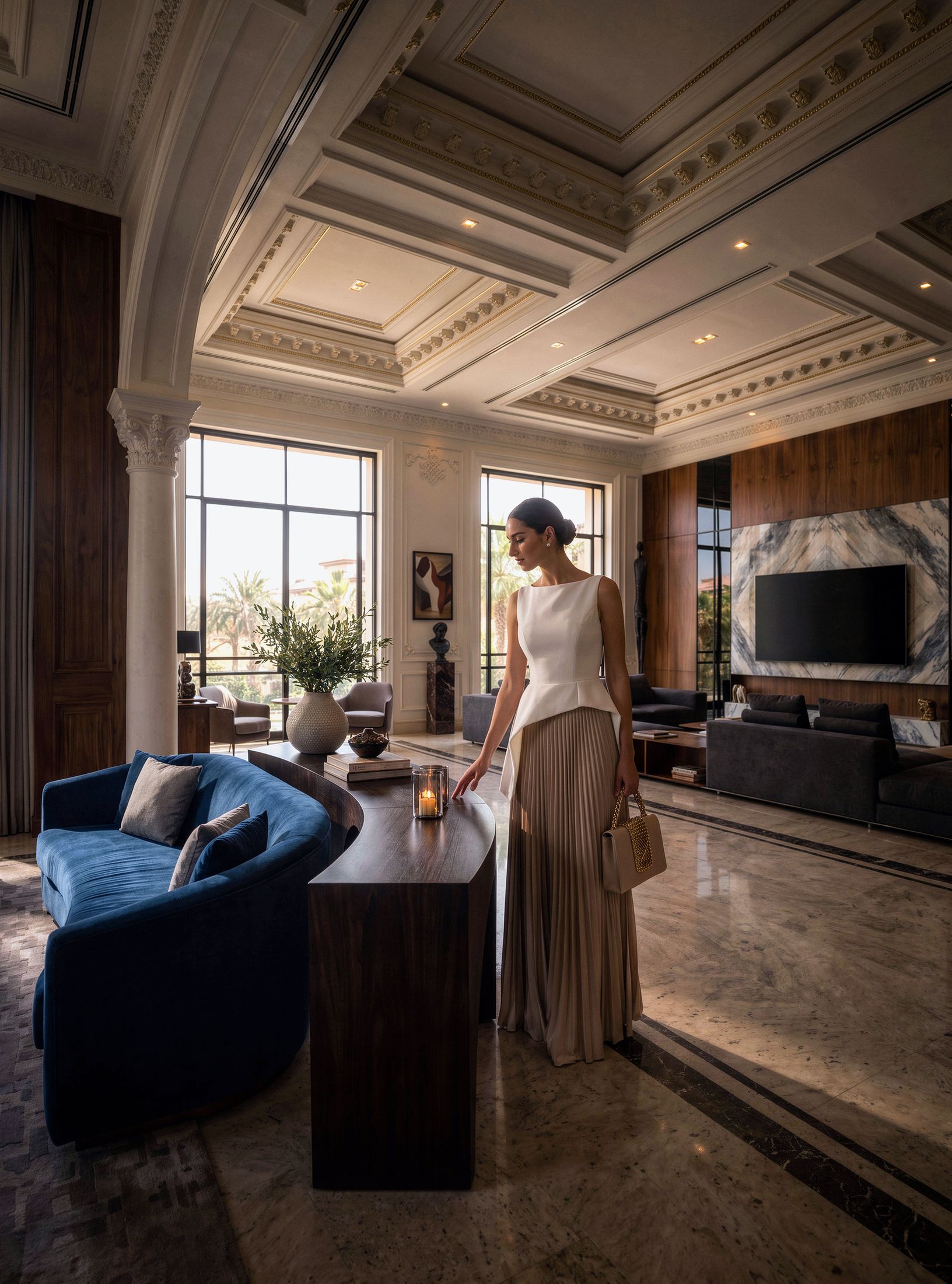 Rotonda — Katameya Dunes, New Cairo — Xforms Studio