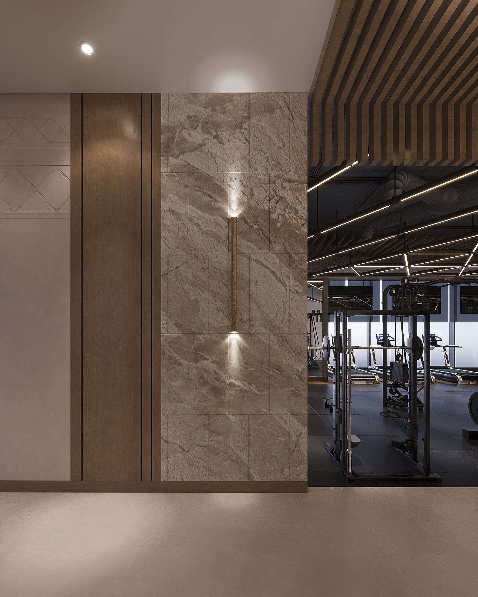 Well Gym — King Abdullah Financial District, Riyadh — Xforms Studio