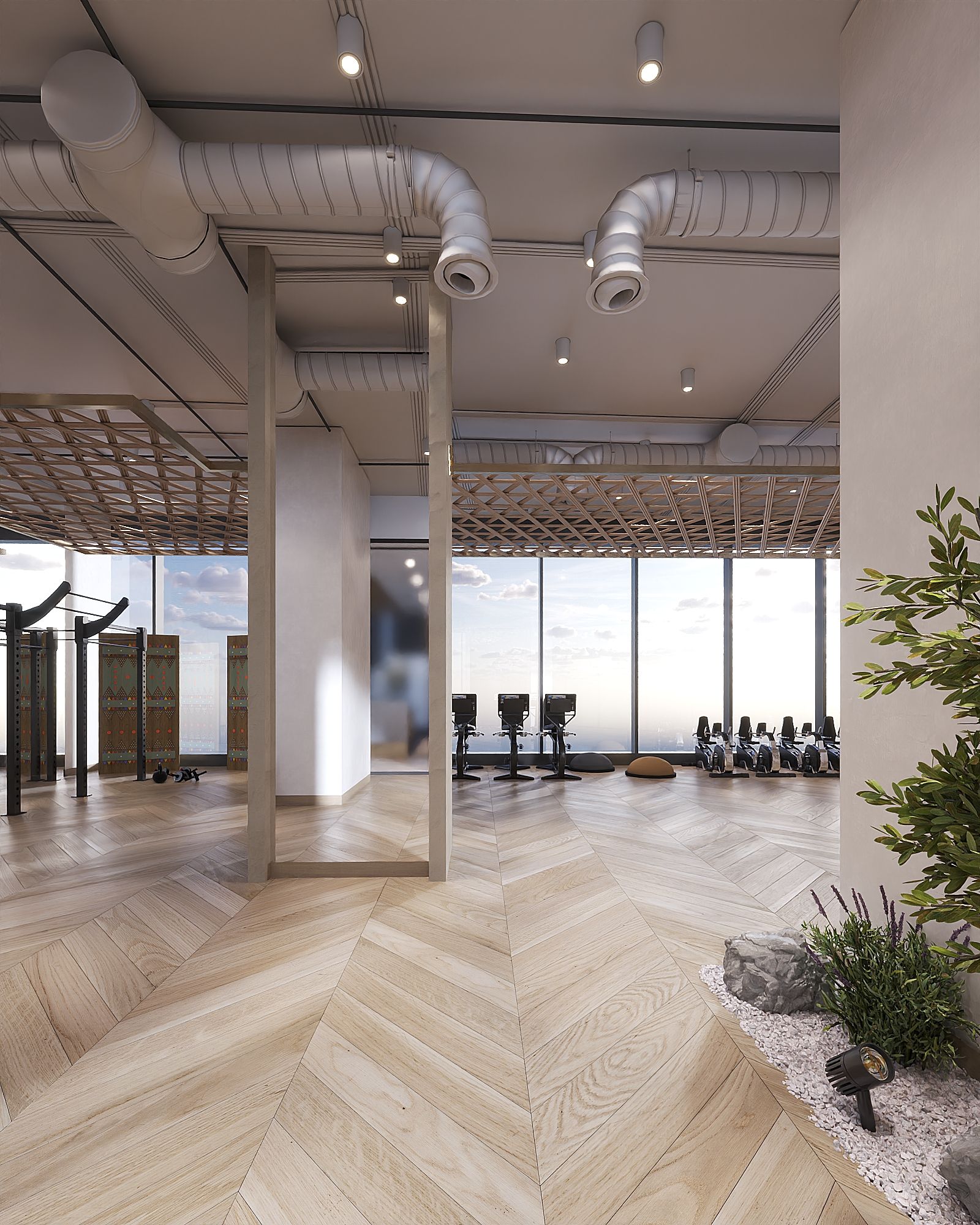 Well Gym — King Abdullah Financial District, Riyadh — Xforms Studio