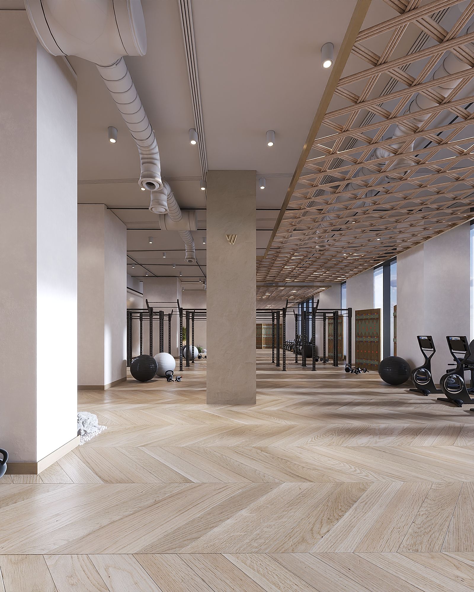 Well Gym — King Abdullah Financial District, Riyadh — Xforms Studio
