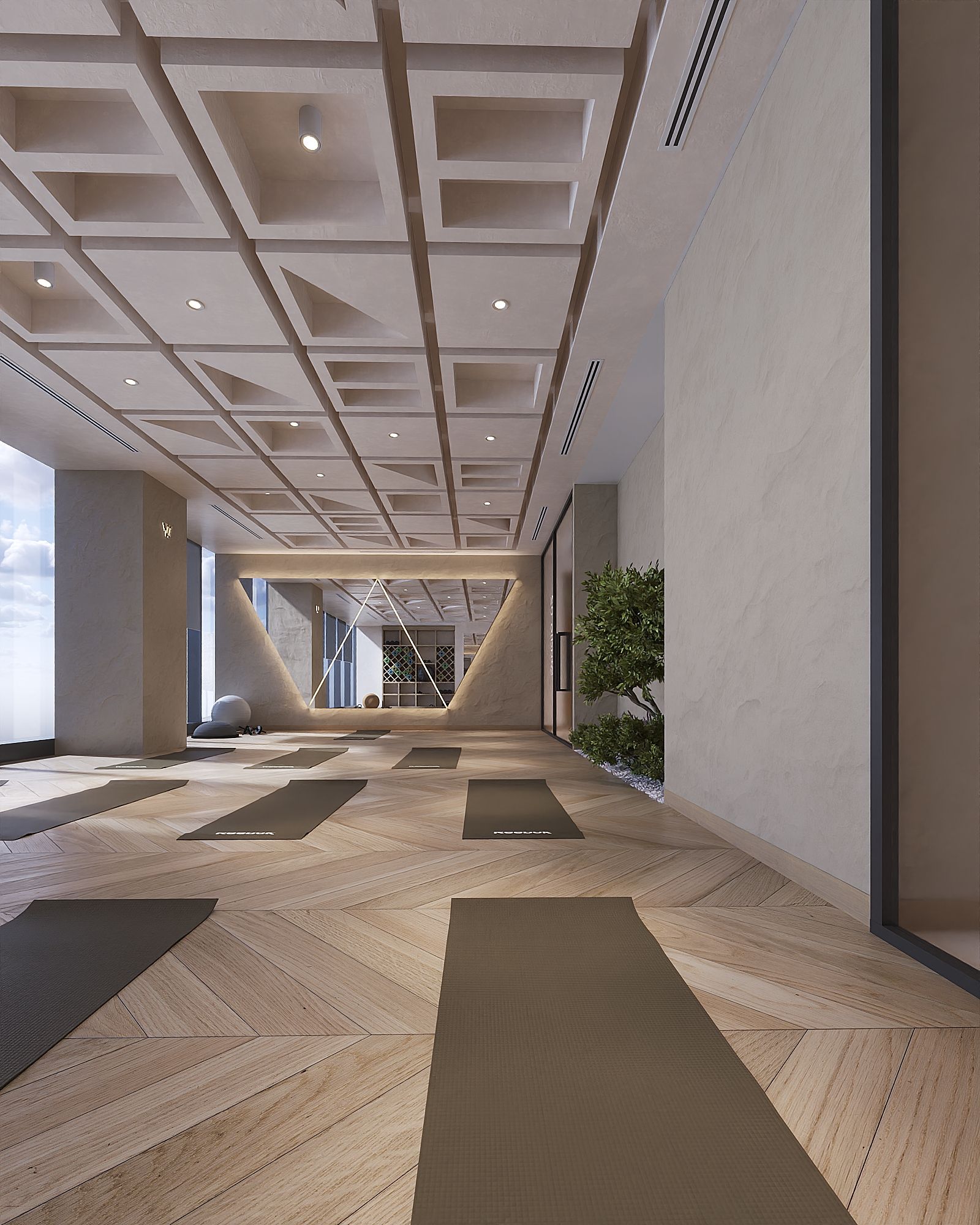 Well Gym — King Abdullah Financial District, Riyadh — Xforms Studio