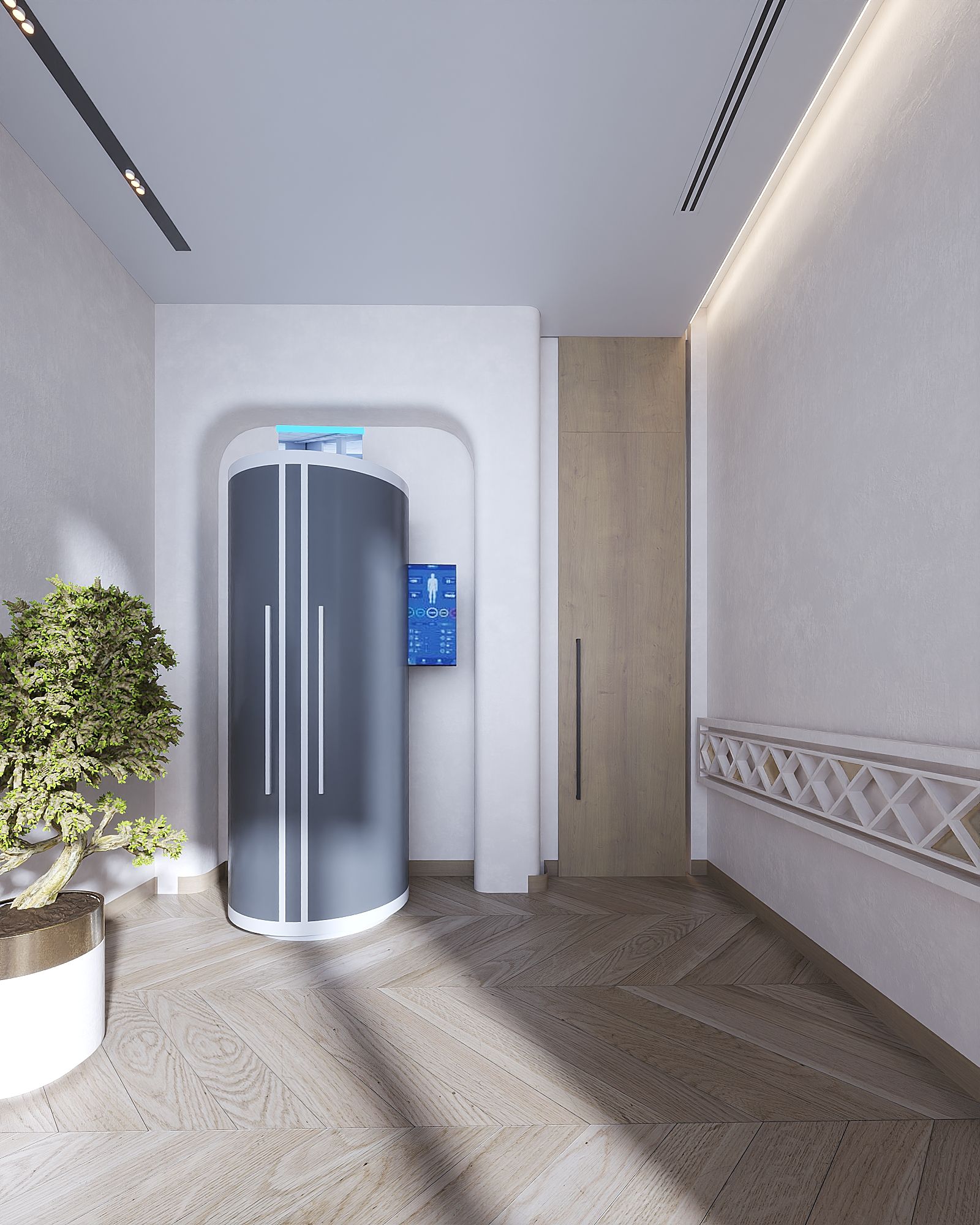 Well Gym — King Abdullah Financial District, Riyadh — Xforms Studio